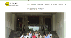 Desktop Screenshot of apnan.org