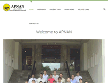 Tablet Screenshot of apnan.org